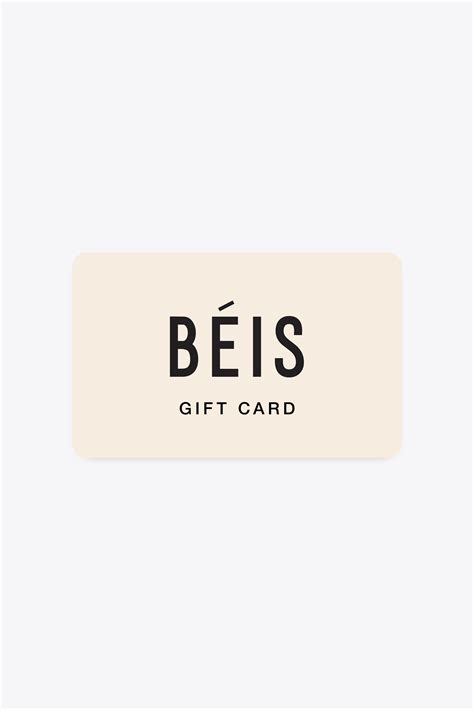 beis gift card